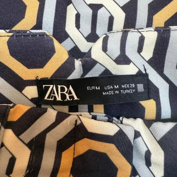 ⚡︎Zara High Waist Geometric Patterned Pants ⚡︎ - Picture 10 of 11